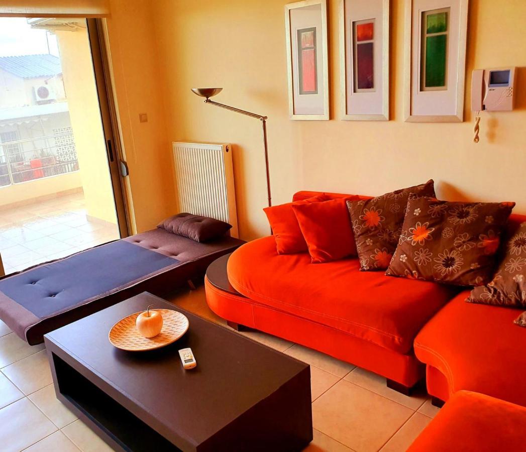 Karma Apartment - Next To Sandy Beach Chania  Exteriör bild