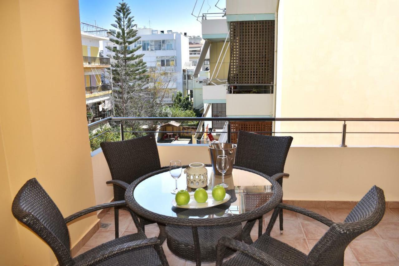 Karma Apartment - Next To Sandy Beach Chania  Exteriör bild