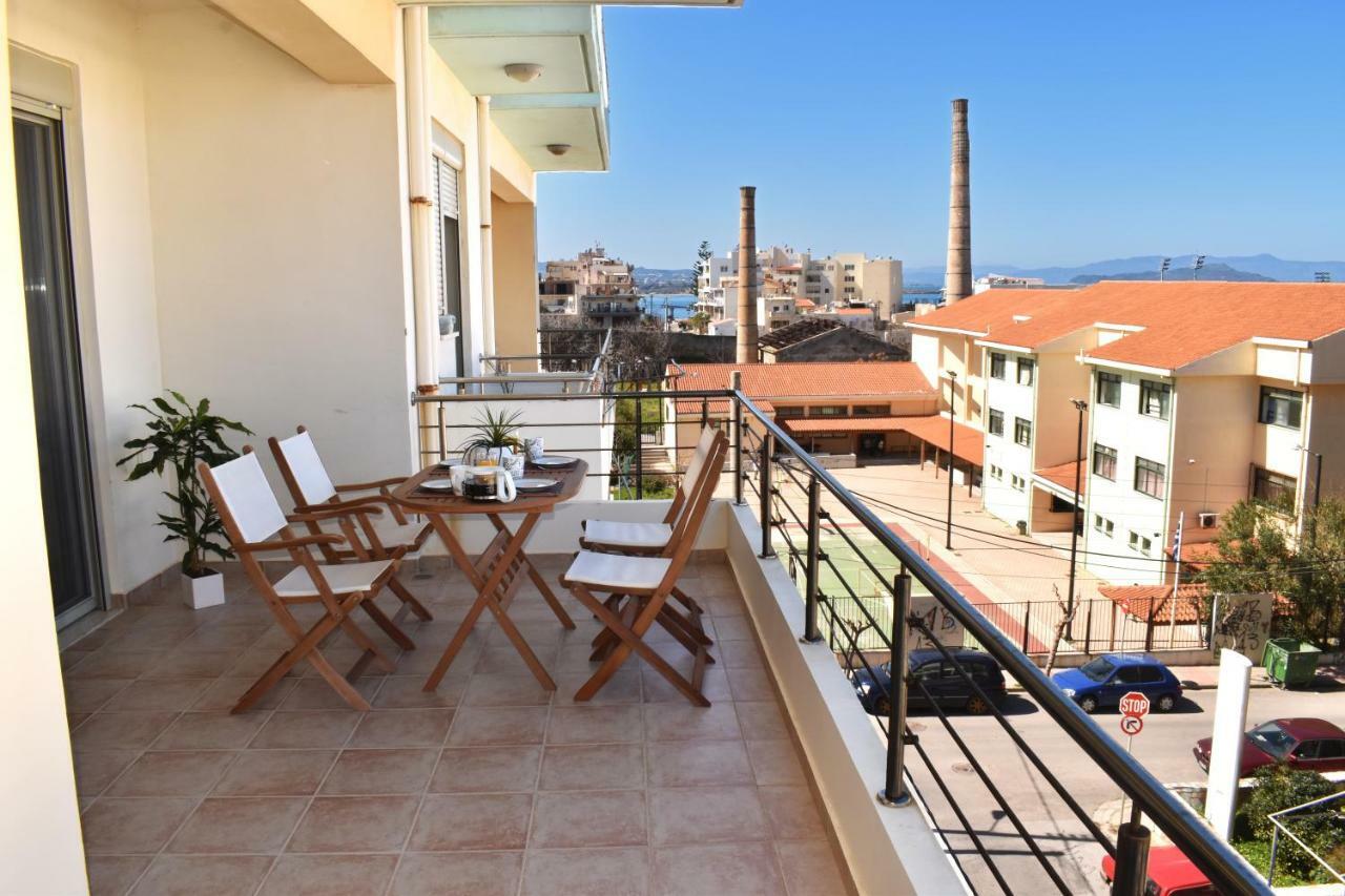 Karma Apartment - Next To Sandy Beach Chania  Exteriör bild